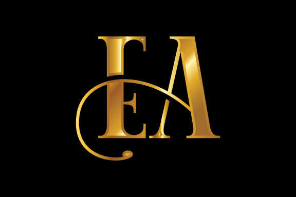 Letter E A Logo Design