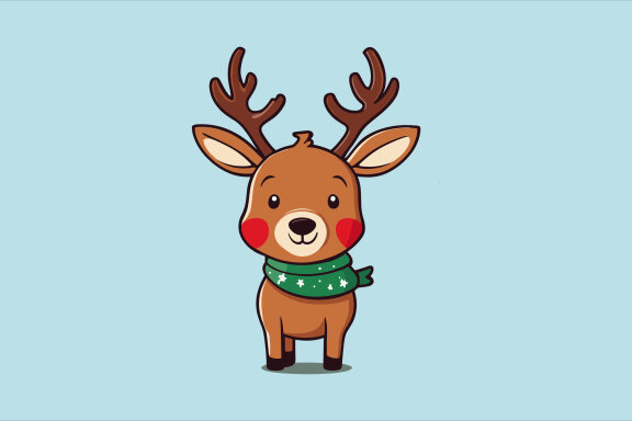Reindeer Illustration