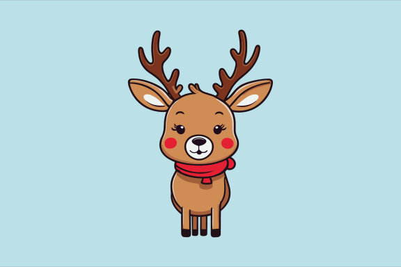 Reindeer Illustration