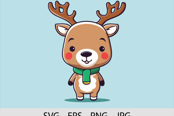 Reindeer Illustration