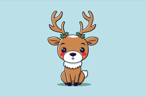 Reindeer Illustration