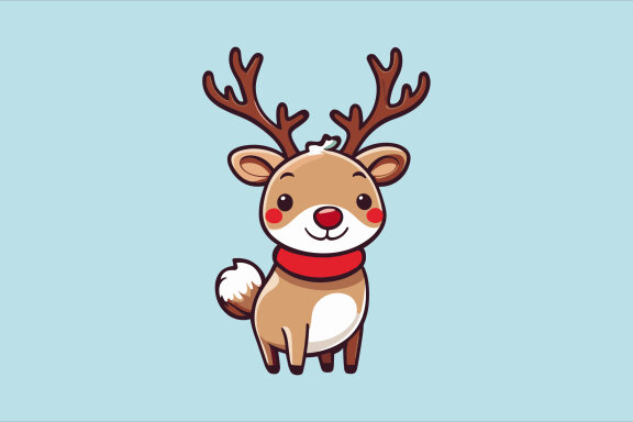 Reindeer Illustration