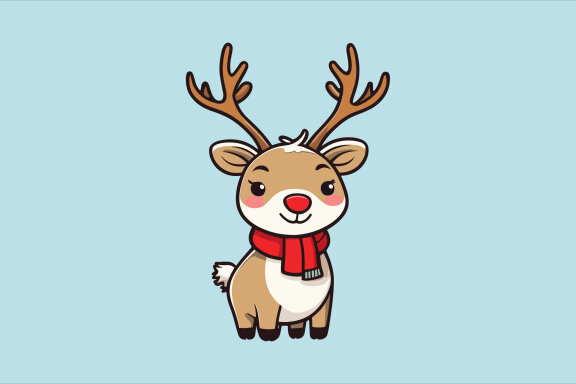 Reindeer Illustration