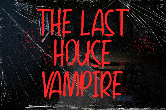 Vampire Roamer Brush Display Font