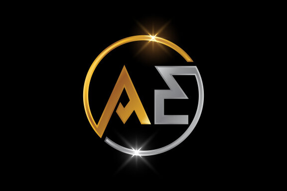 Letter A E Logo Design