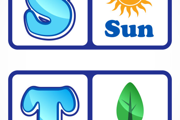 Alphabet flashcards for kids