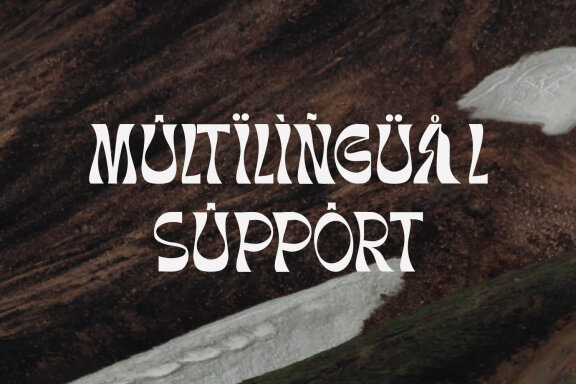 Fabicru Dregion Display Font