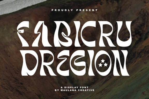 Fabicru Dregion Display Font