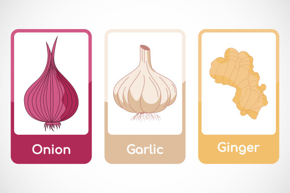 Vegetable flashcards