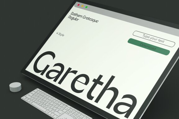 Botham Grotesque - Sans Serif Font Family