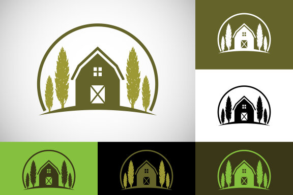 Farm House concept logo