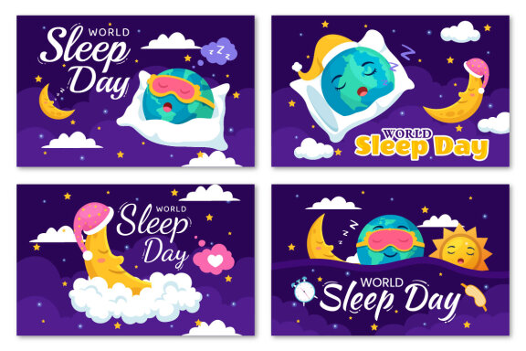 12 World Sleep Day Illustration