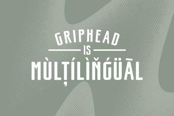 Griphead Modern Condensed Font