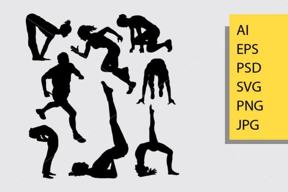 Workout 1 sport silhouette