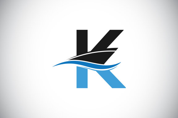 Capital letter with the ship