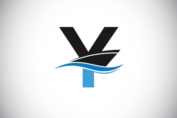 Capital letter with the ship