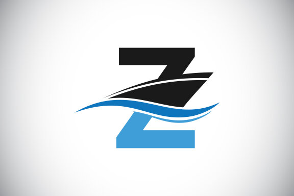 Capital letter with the ship