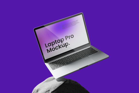 laptop Pro Design Mockup