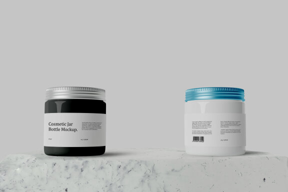 Cosmetic Design Bottle Mockup