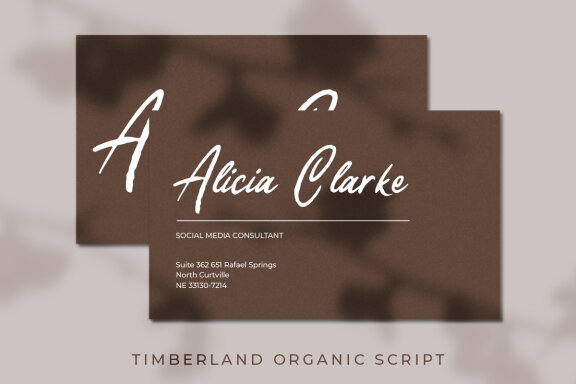Timberland - Organic Script