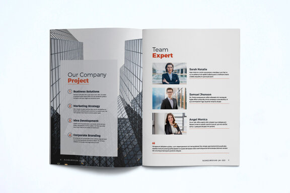 Free Business Brochure Template