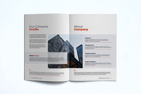 Free Business Brochure Template