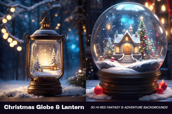 Magical Christmas Globes & Lanterns