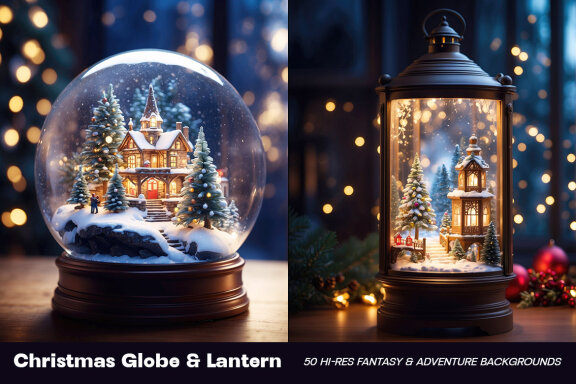 Magical Christmas Globes & Lanterns