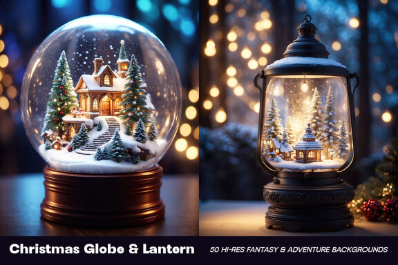 Magical Christmas Globes & Lanterns