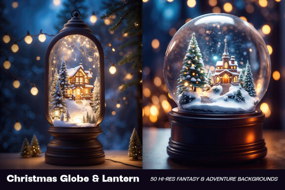Magical Christmas Globes & Lanterns