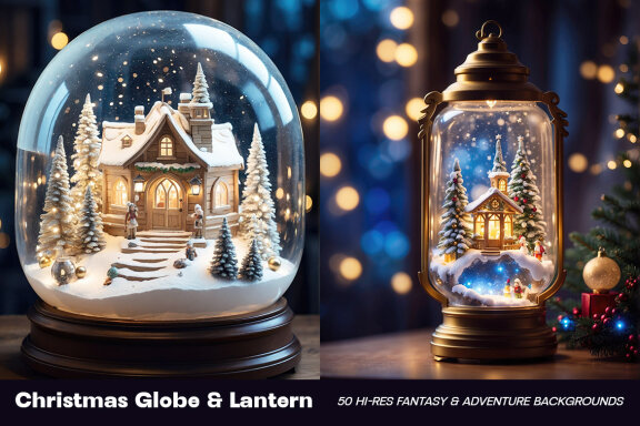 Magical Christmas Globes & Lanterns