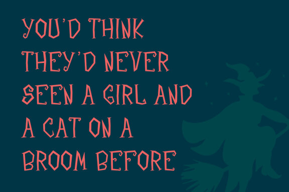 Witch Wand Display Typeface