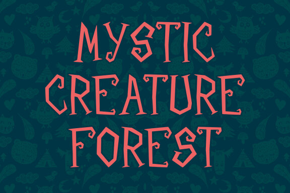 Witch Wand Display Typeface