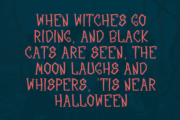 Witch Wand Display Typeface