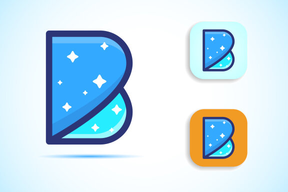 alphabet B logo
