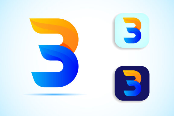 alphabet B logo