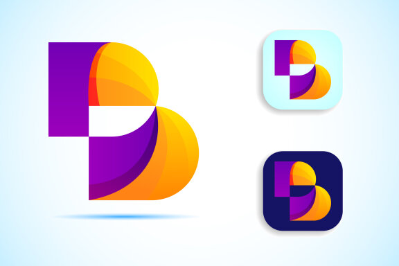 alphabet B logo