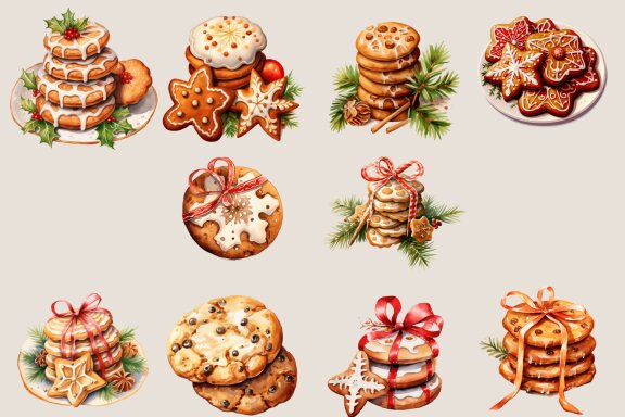 Christmas Cookies Clipart