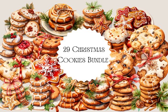 Christmas Cookies Clipart