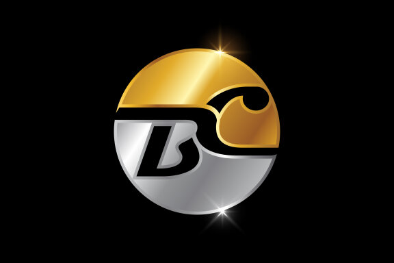 Letter B C Logo