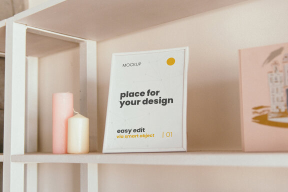 Portrait holder Mockups