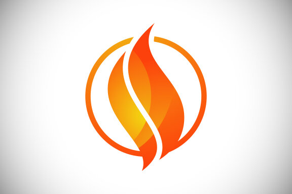 Fire Flame Logo design
