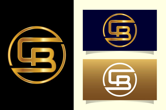 Letter C B Logo Design