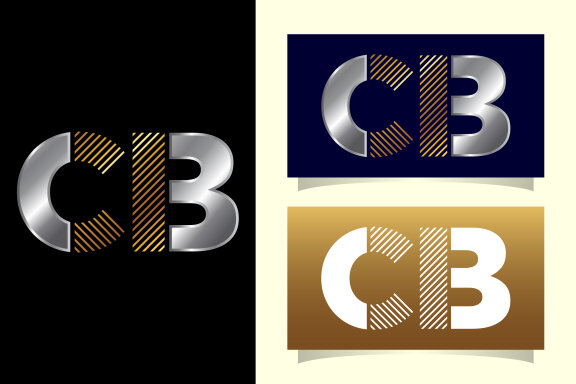 Letter C B Logo Design