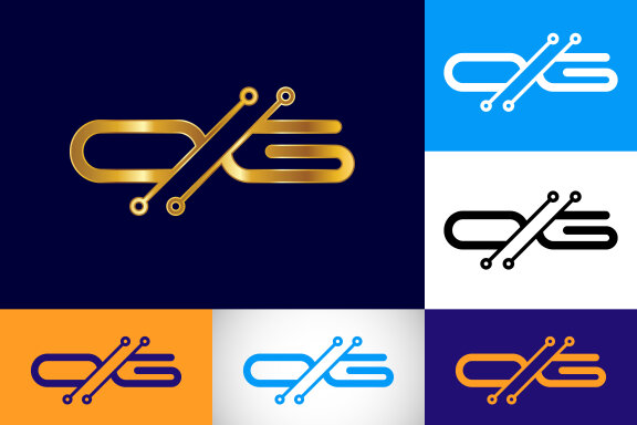 Letter O G Logo Design