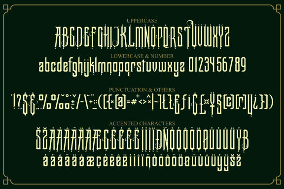 BlackBorneo Font