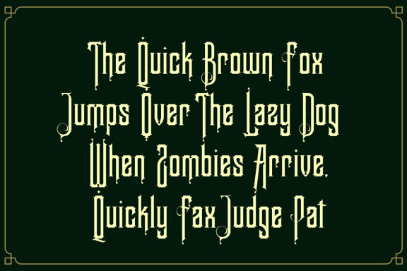 BlackBorneo Font