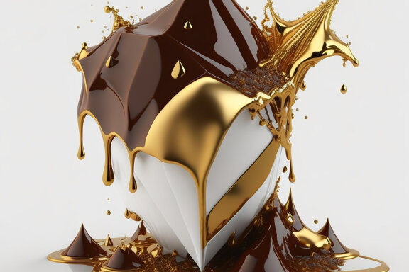 Chocolate Design And Realistic Chocolate background