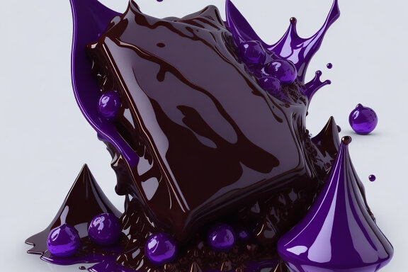 Chocolate Design And Realistic Chocolate background
