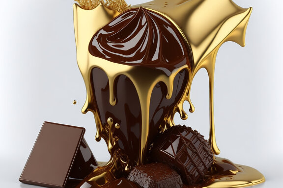 Chocolate Design And Realistic Chocolate background